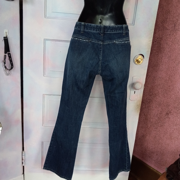 Late 90s vintage low rise cute pocket jeans! - Picture 2 of 5